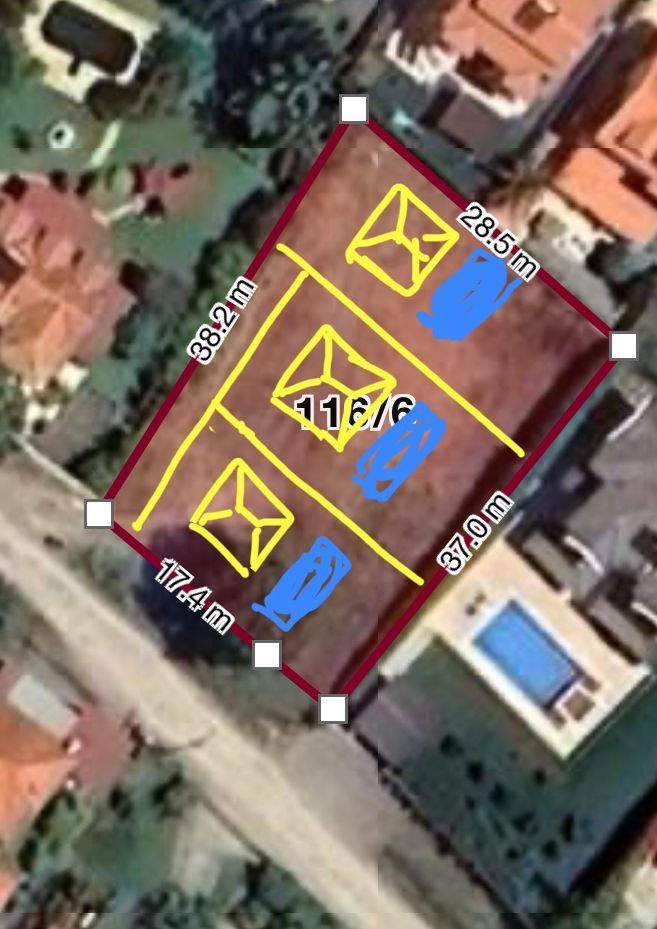 3 VİLLALIK DALYAN MERKEZDE ARIKBAŞI MAH.’DE 991m2