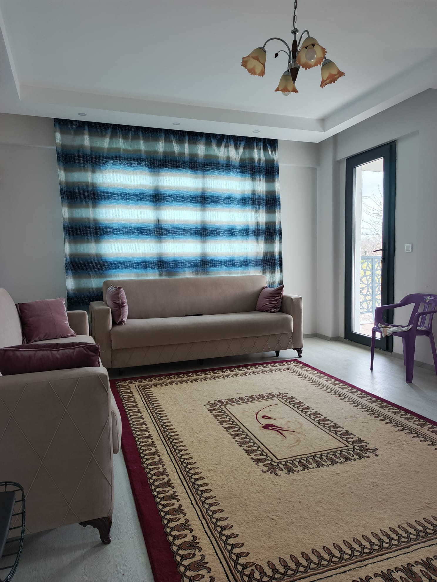 Dalaman Altıntaş’ta Eşyalı Satılık 2+1 Ara Kat Daire | 60 m² Net | Balkonlu